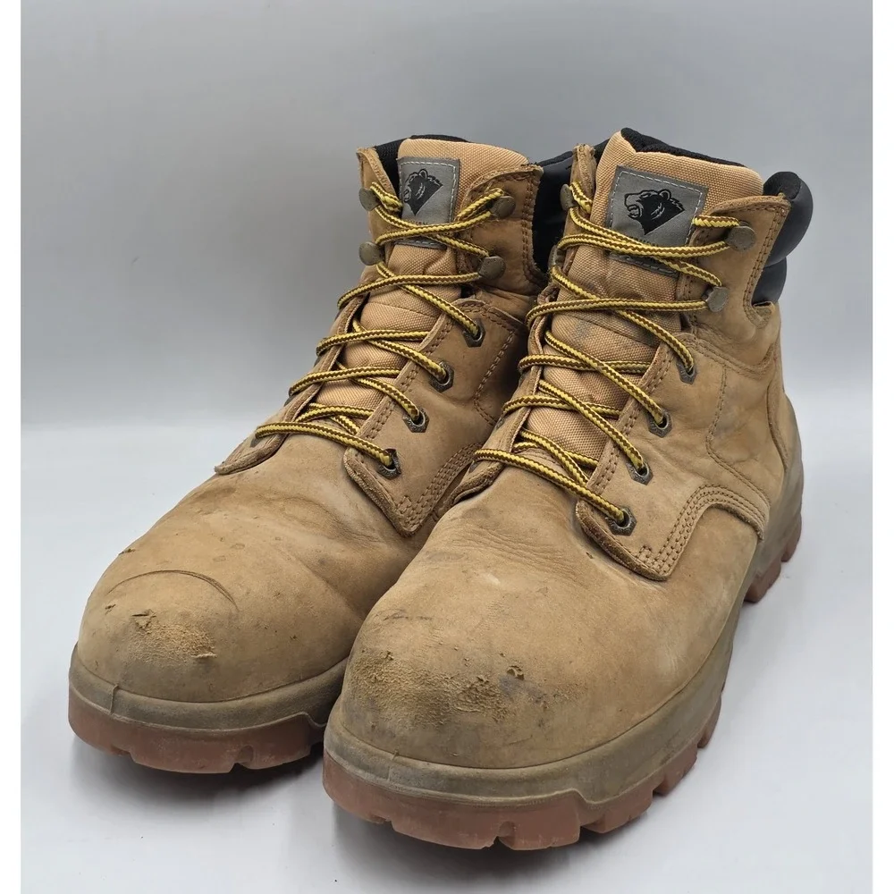 Herman Survivors Grizzly Steel Toe Work Boots Men's 10.5W Brown ASTM F2413-18